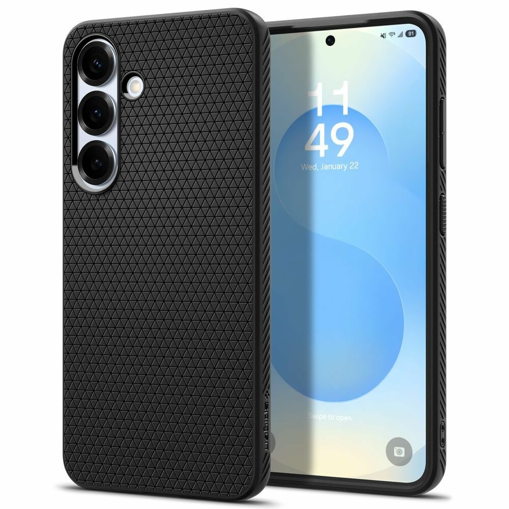 Чехол Spigen Liquid Air для Galaxy S25 / Галакси С25 черный