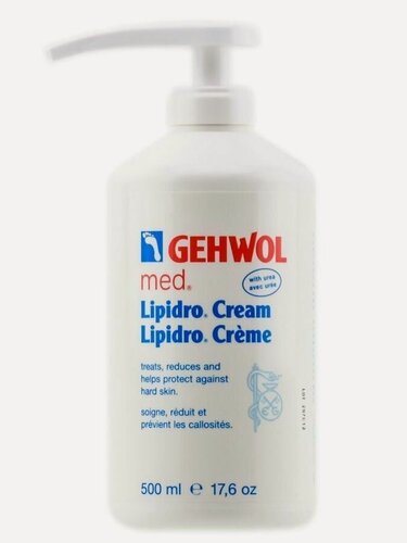 Изображение товара Крем для ног гидробаланс LIPIDRO-CREME GEHWOL против мозолей, 500 мл