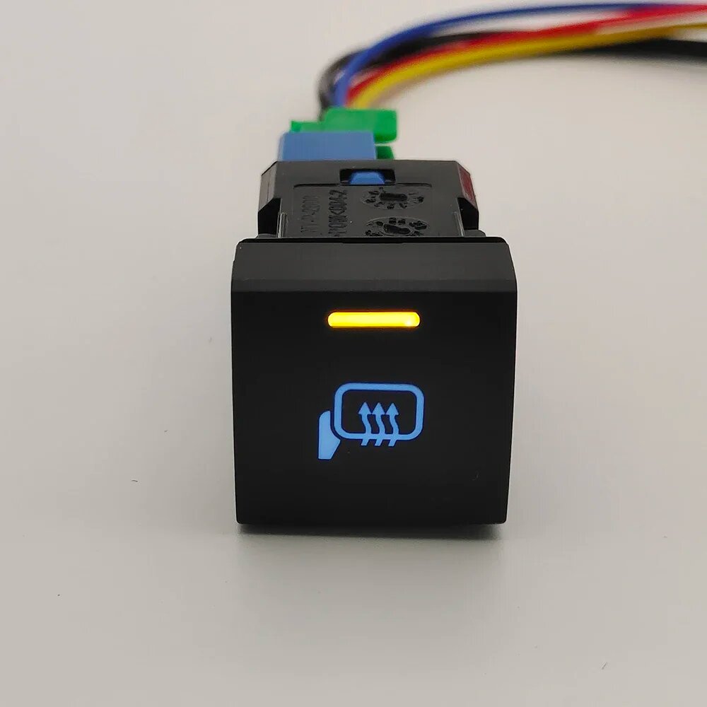 Автомобильный переключатель управления подогревом рулевого колеса кнопка обогревателя для Toyota Camry V70 2018 Rav4 Corolla Altis 2019 prado 150 2020