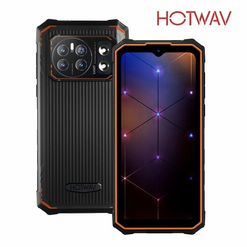 Смартфон HOTWAV Cyber 13 Pro Rugged Smartphones Blackorange 20 128ГБ 256 ГБ 66 2999900₽