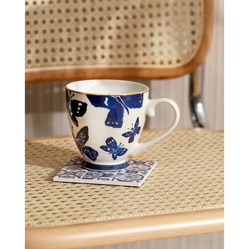 Кружка для чая и кофе фарфоровая, 260 мл