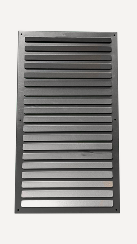 Изображение товара Решетка вентиляционная 400х900мм с наружними жалюзями из оцинкованной стали