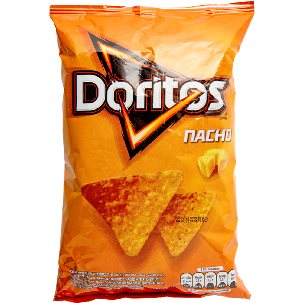 Doritos Cheese чипсы кукурузные 110 гр