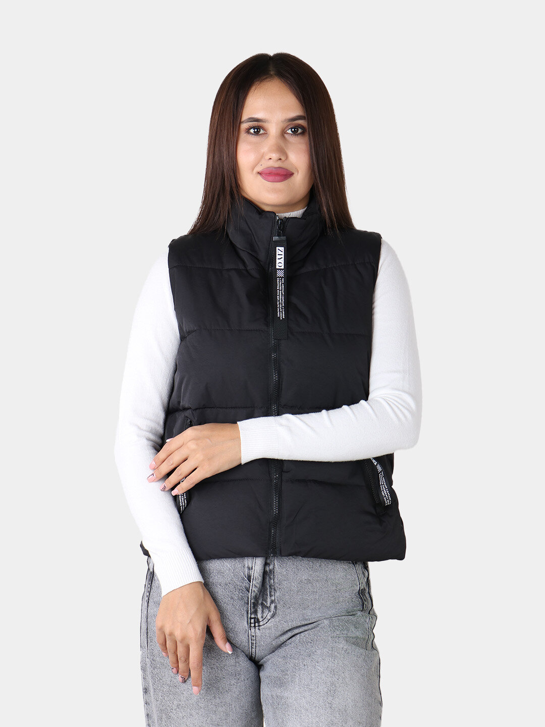 Жилет спортивный , размер One Size, черный — фото 1