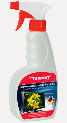 Изображение товара Средство для ухода Topperr за экранами ЖК, LCD и плазмы, 500 мл, спрей (R) (3001)
