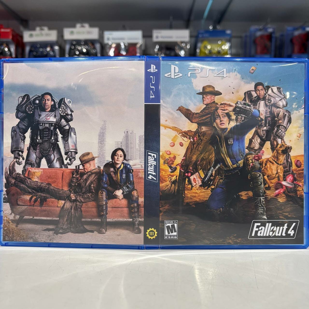 Игра "Fallout 4" PS4 - Кастомная обложка для диска №2