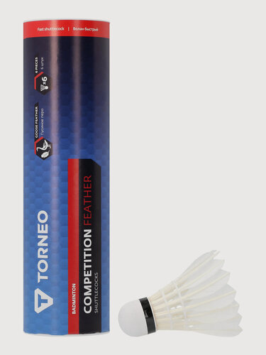 Изображение товара Набор воланов для бадминтона Torneo, 6 шт