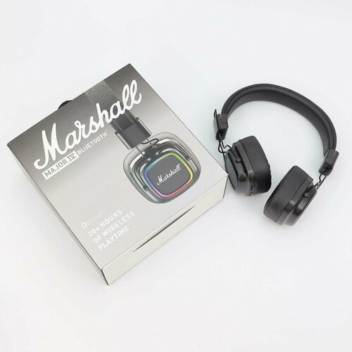 Наушники Marshall Major IV беспроводные с оголовьем черные 950000₽
