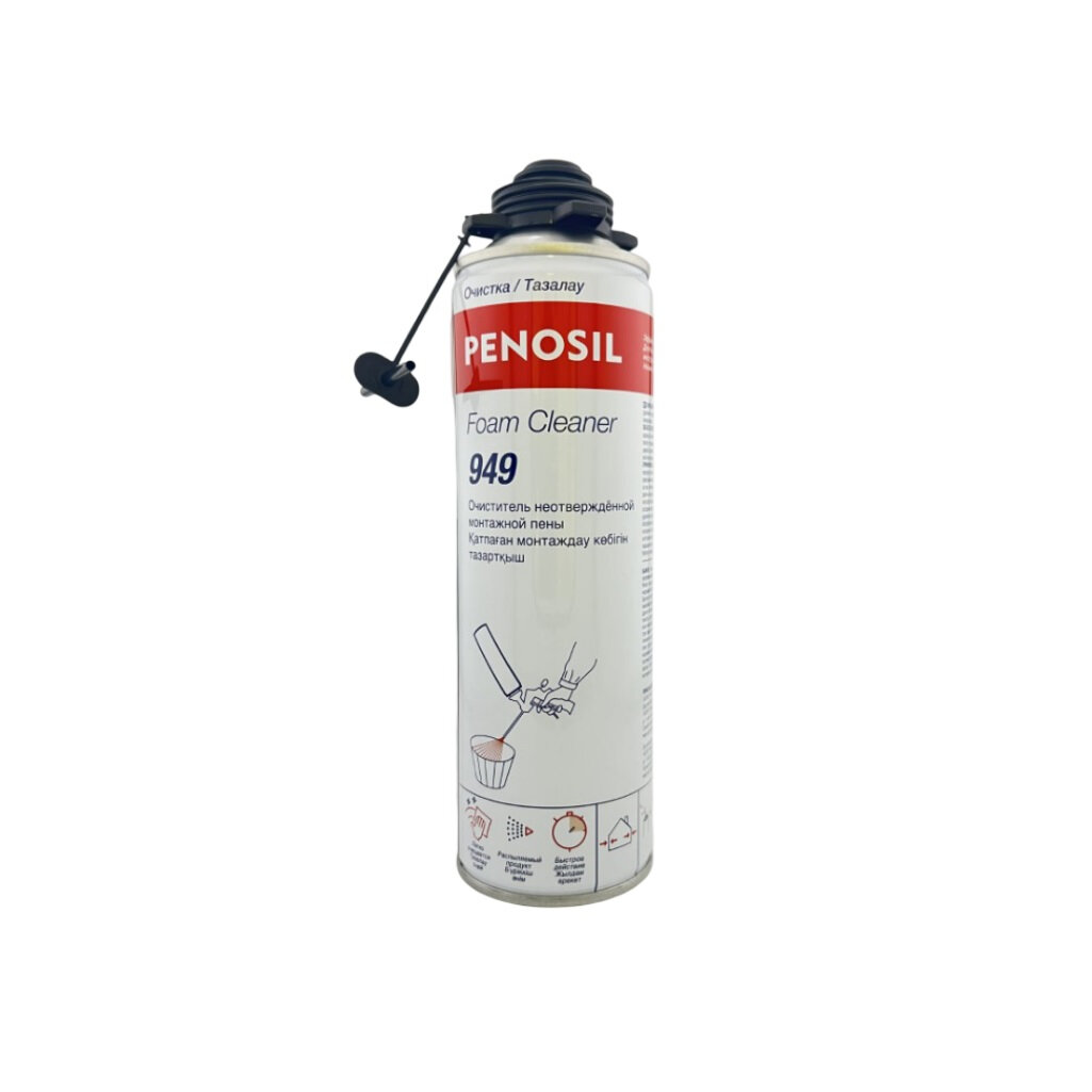 Очиститель Penosil Foam Cleaner 949 неотверждённой монтажной пены 450 мл