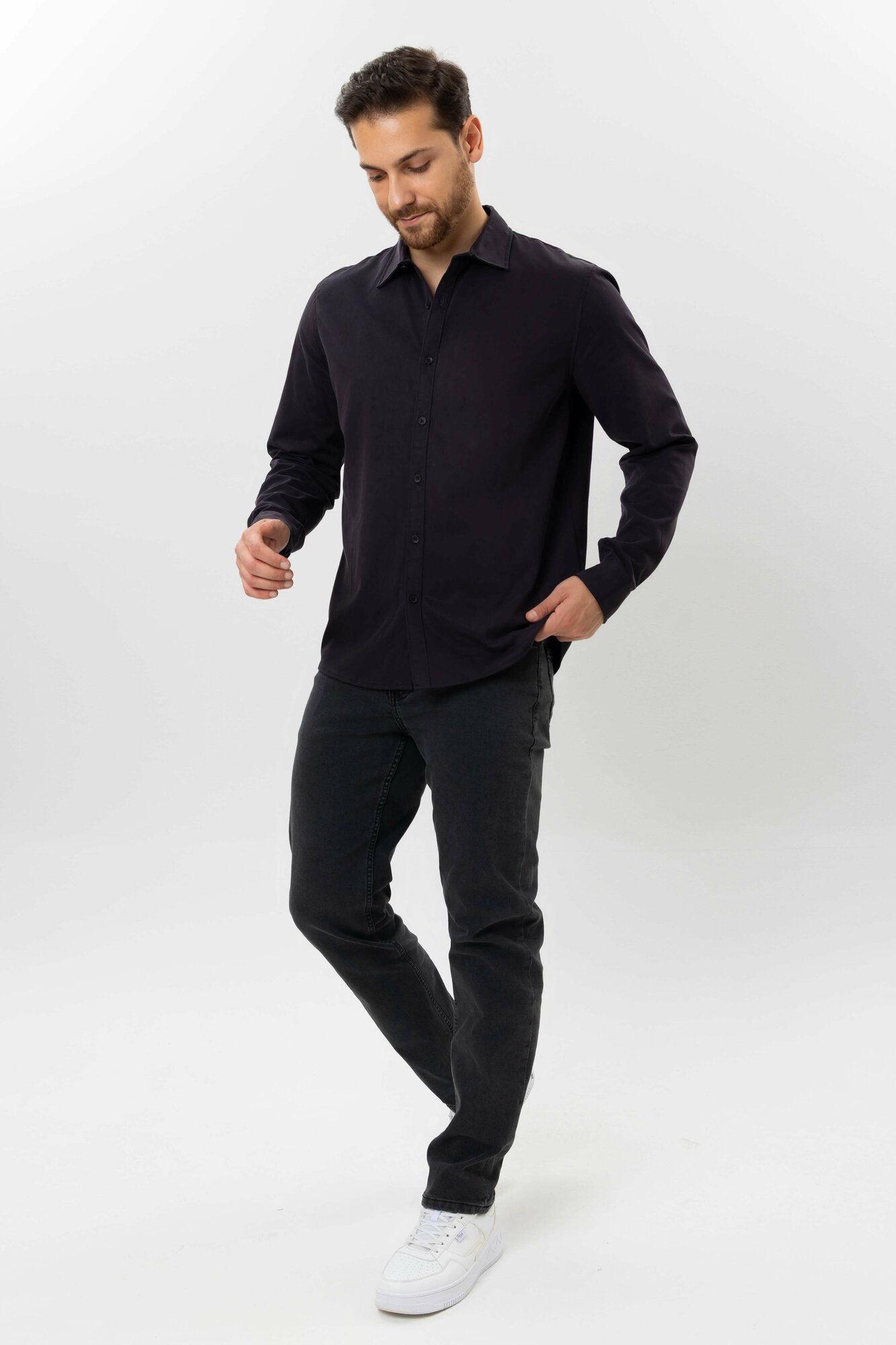 Рубашка TERRA PRO, размер 2XL, navy — фото 1