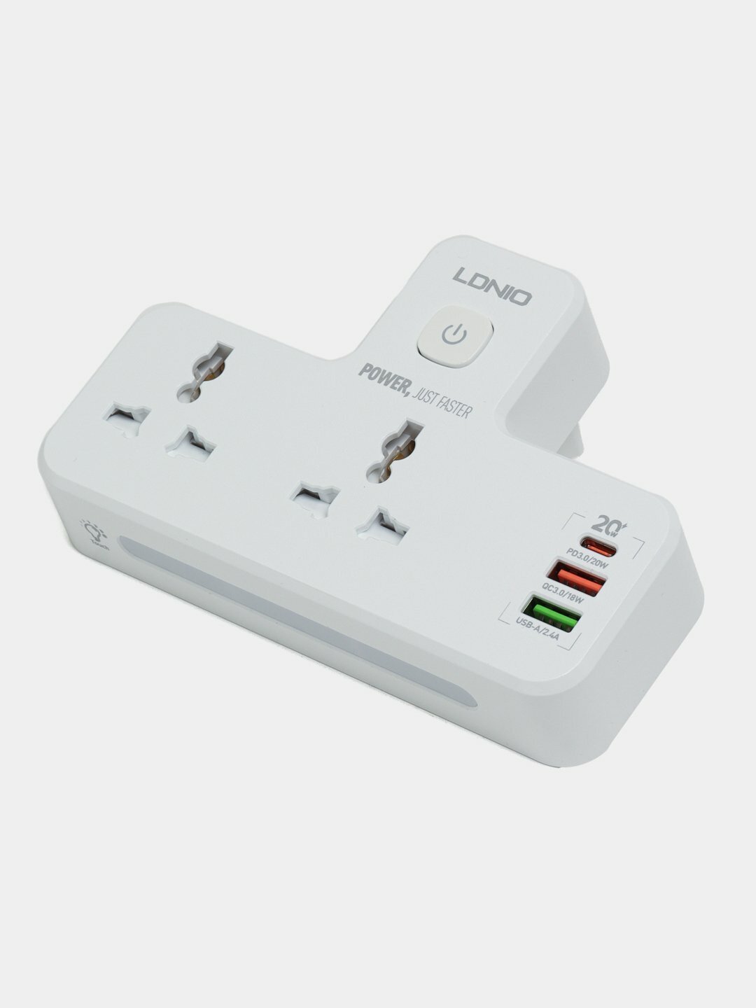 Настенный сетевой фильтр с USB розетками мощностью 2500W - 10 ампер Ldnio SC2311