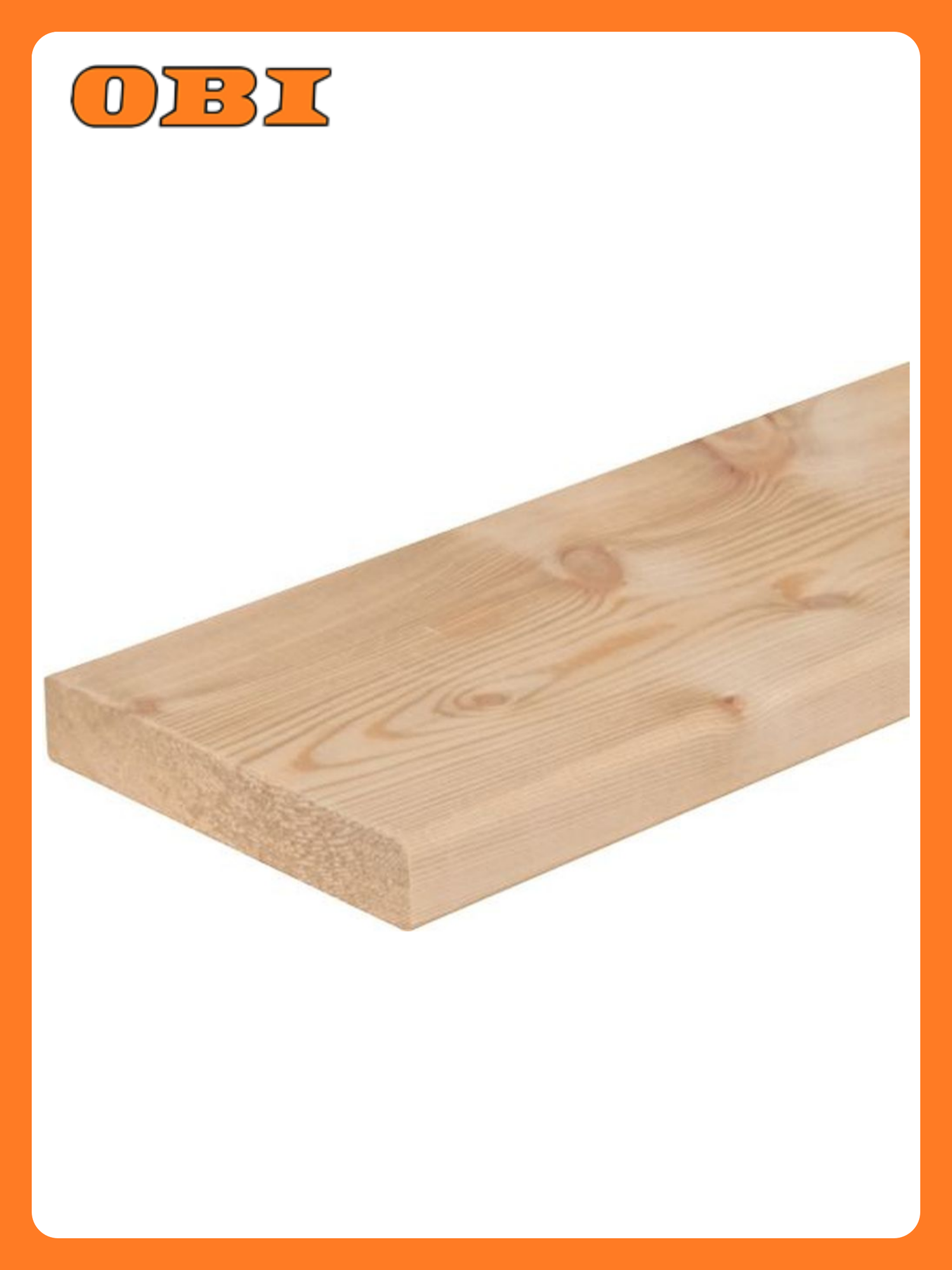 Планкен прямой илимлесхоз лиственница сорт АВ 2000x90x20 мм бежевый