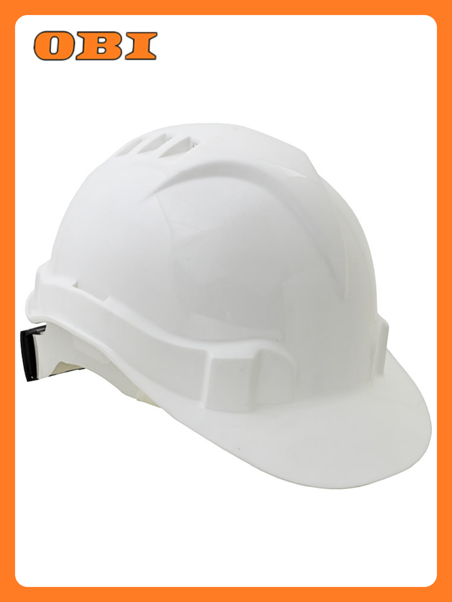 Каска защитная КЭС Европласт с храповым механизмом белая