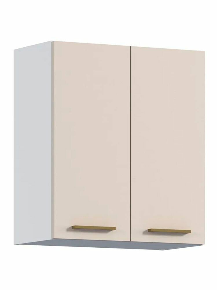 Кухонный модуль навесной столплит соренто СБ 3474 с двумя фасадами  ЛДСП  Кашемир серый  60х68х30 6 см