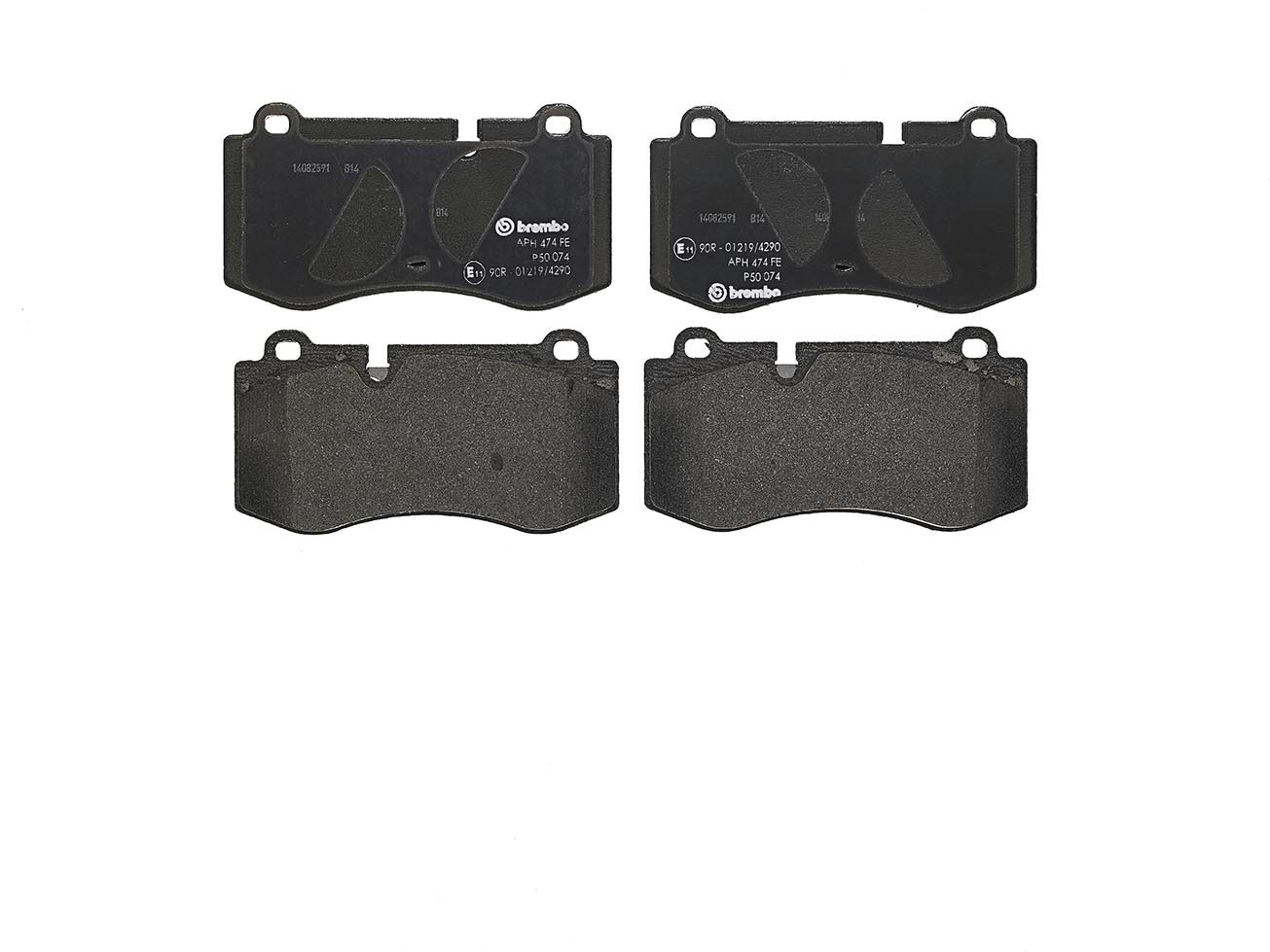 Колодки тормозные передние BREMBO P50074