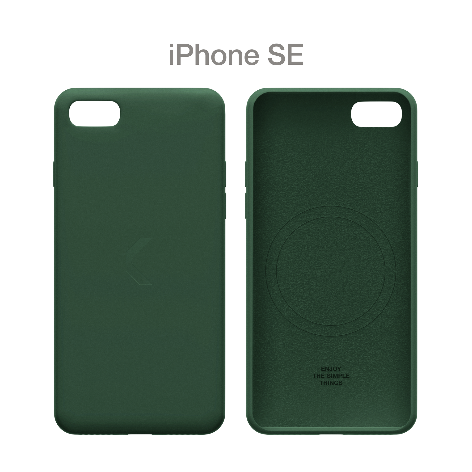 Силиконовый чехол COMMO Shield Case для iPhone SE 2022/23 с поддержкой беспроводной зарядки, Green