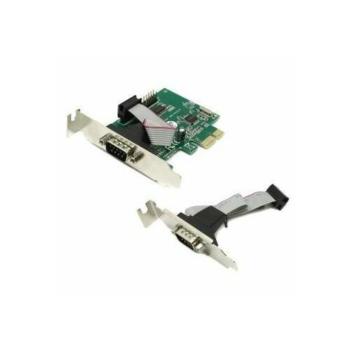 Orient Контроллер XWT-PE2SLP, Контроллер PCI-Ex1 to COM 2-port WCH CH382 Low Profile , RTL 30256 контроллер генератора dse704 стартовый модуль ручной контроллер контроллер запуска генератора