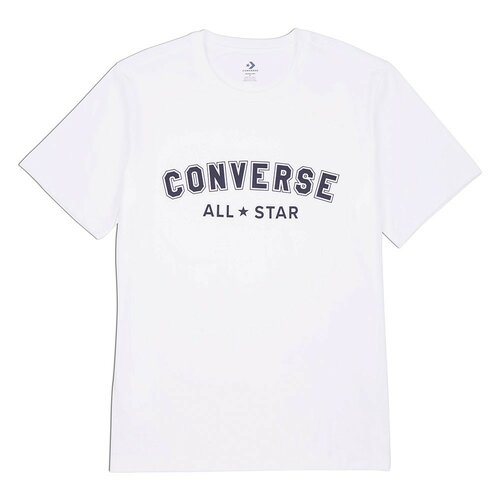 Футболка Converse, размер XS, белый