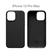 Силиконовый чехол COMMO Shield Case для iPhone 12 Pro Max с поддержкой беспроводной зарядки, Black