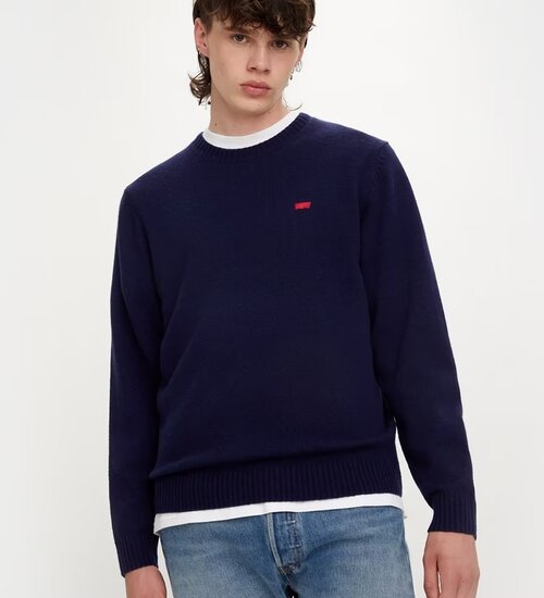 Свитер Levis ORIGINAL HM SWEATER, размер L, синий