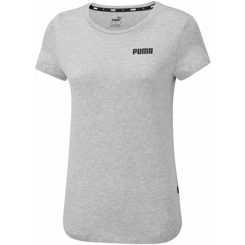 Футболка PUMA Essentials Tee, размер S, серый толстовка puma ess tiger aop hoodie tr женщины 84842611 m