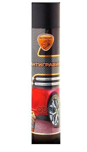 фото Антикоррозийное Покрытие Антигравий Элтранс 400Мл Серый Аэрозоль ELTRANS арт. el020603