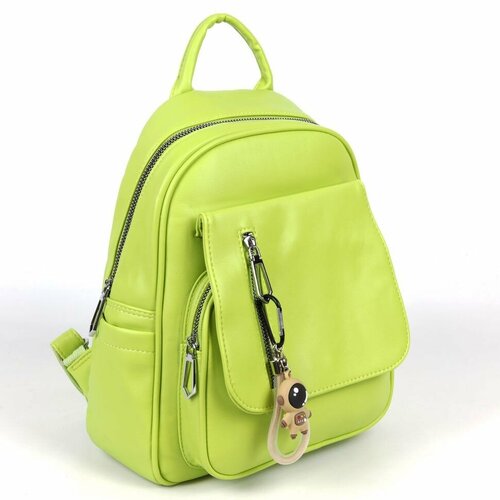 Рюкзак  Z166-2 Светло-Зеленый, фактура гладкая, зеленый