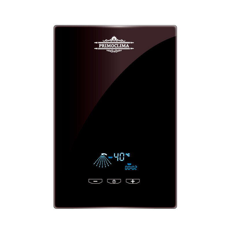 Электрический проточный нагреватель PRIMOCLIMA VITA 8.5 кВт, черный - фотография № 1