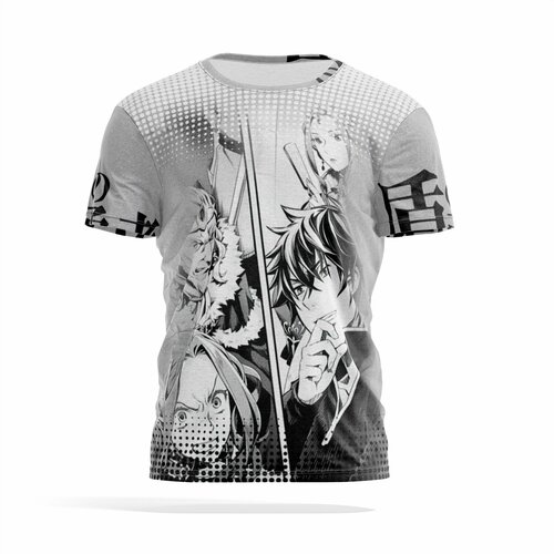 фото Футболка panin brand, размер l, серебряный