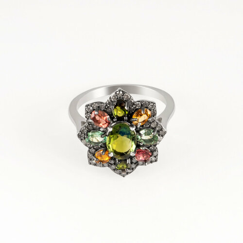 фото Кольцо серебро, 925 проба milana silver