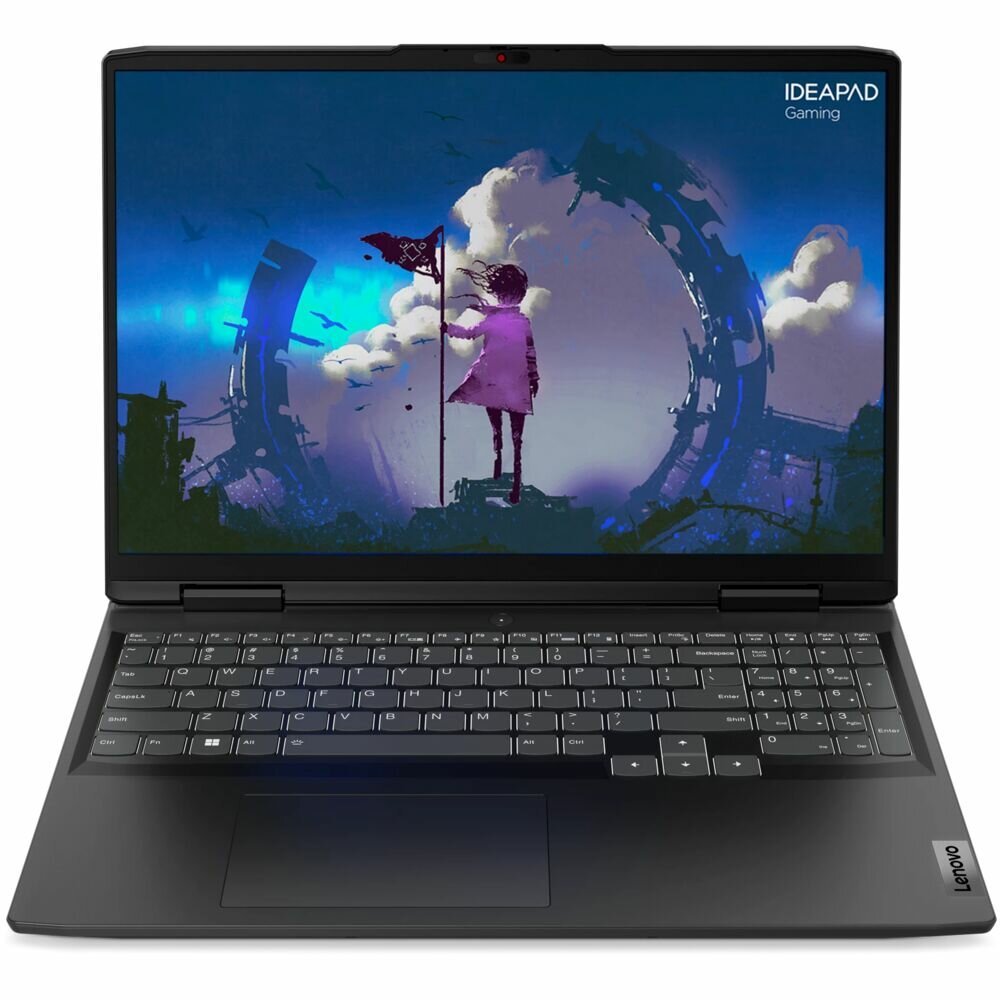 Ноутбук Lenovo IdeaPad Gaming 3 16IAH7 Core i5 12450H/16Gb/512Gb SSD/NV RTX3060 6Gb/16" WUXGA/DOS Onyx Grey