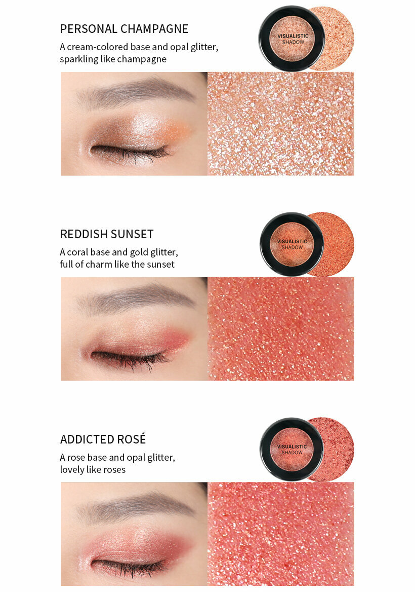 Тени Mizon Visualistic Shadow Reddish Sunset - фото №3