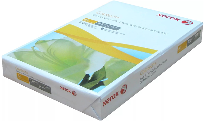 Бумага Бумага XEROX Colotech Plus 170CIE, 160г, A4, 250 листов (кратно 5 шт) (003R94656)