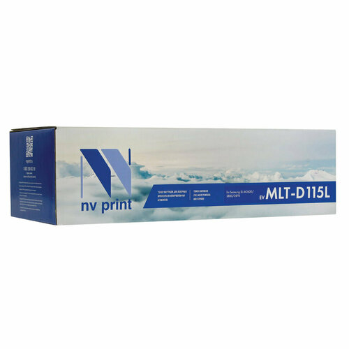 Картридж лазерный NV PRINT (NV-MLT-D115L) для SAMSUNG SL-M2620/2820/2870, ресурс 3000 стр, 362901 nv print картридж nv print mlt d109s для samsung совместимый