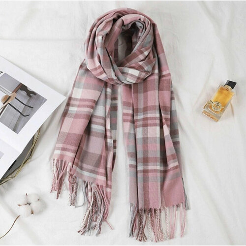 Палантин ASHAAO, розовый