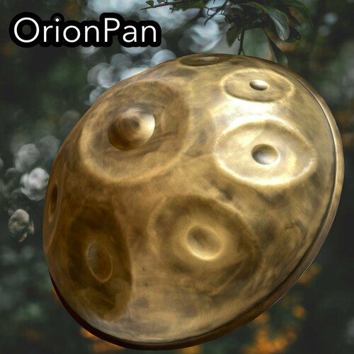 Handpan OrionPan D celtic minor барабан 9 нот