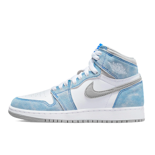 фото Кроссовки jordan air jordan 1 retro high og, размер 39 eu, голубой, белый
