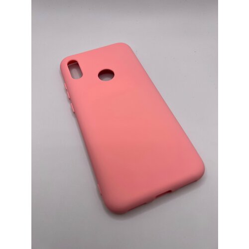 Чехол для Huawei Honor 8A; Huawei Y6s (2019); Huawei Y6 Prime (2019). Soft touch premium. Бледно-розовый.