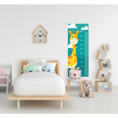 Ростомер детский на стену наклейка 