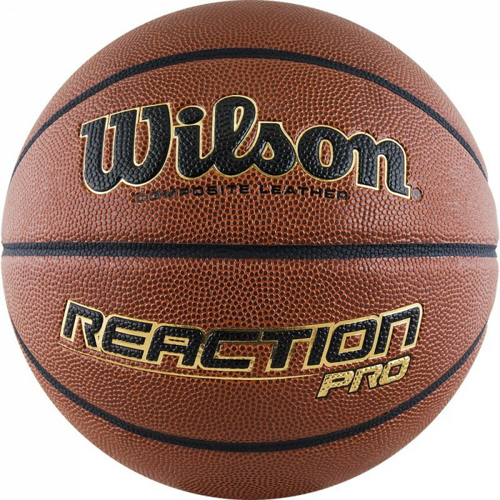 Мяч баскетбольный WILSON Reaction PRO р.7 арт. WTB10137XB07