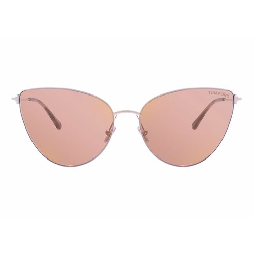 фото Солнцезащитные очки tom ford anais-02, золотой, коричневый