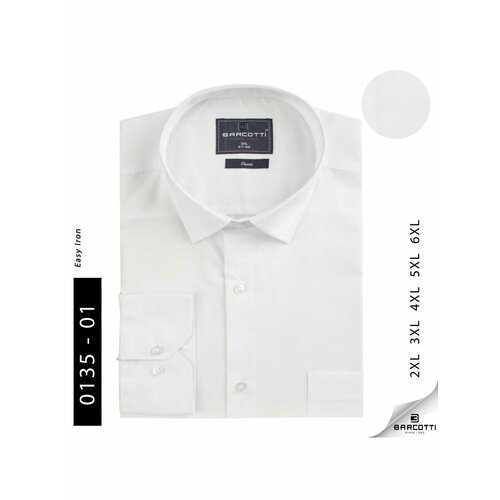 фото Рубашка barcotti, размер 6xl, белый