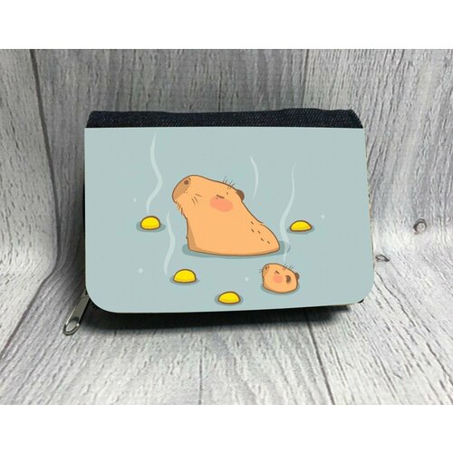 фото Кошелек , синий, белый migom