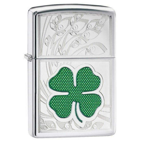 зажигалка кремниевая reatree с покрытием high polish chrome серебристая zippo 48751 Зажигалка ZIPPO Classic с покрытием High Polish Chrome, латунь/сталь, серебристая, 38x13x57 мм