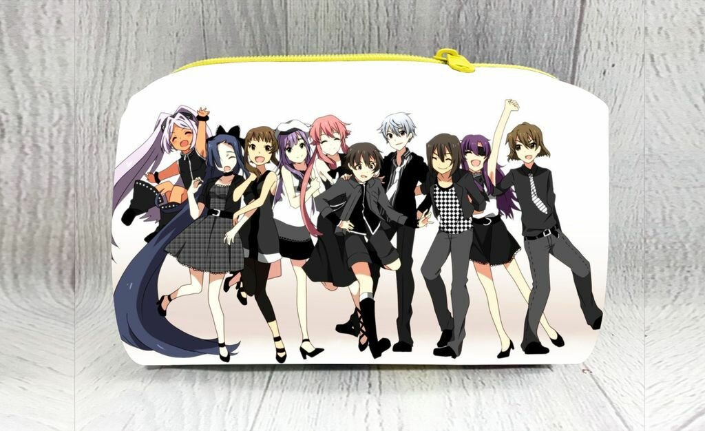 Пенал мягкий горизонтальный The Future Diary, Дневник будущего №7