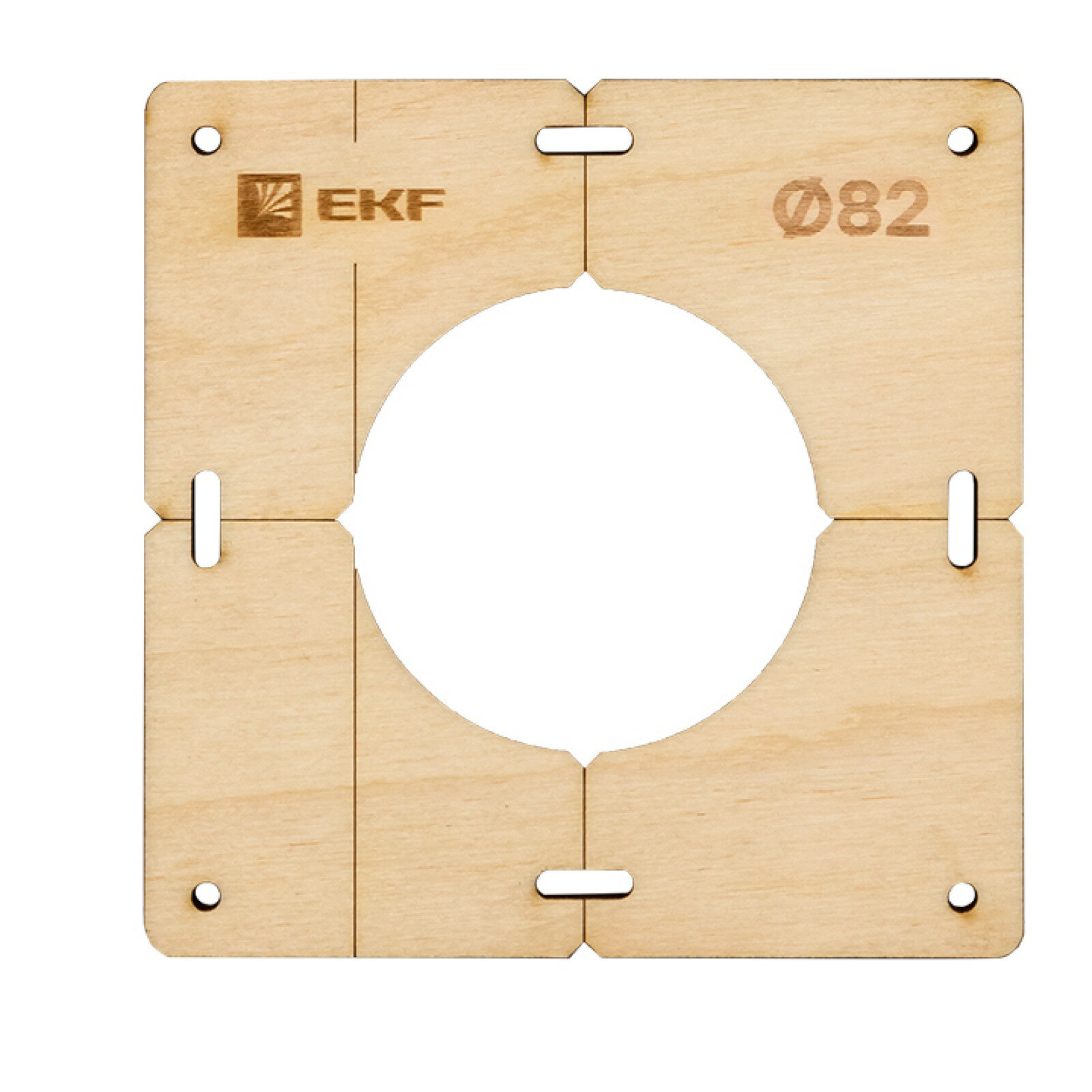 Комплект шаблонов для подрозетников диаметром 82 мм EKF Expert - фотография № 7