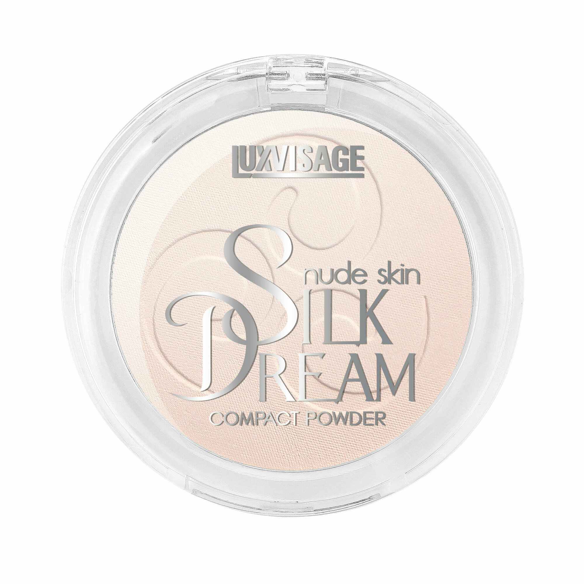 Пудра компактная LUXVISAGE Silk Dream nude skin тон 1, 10 г