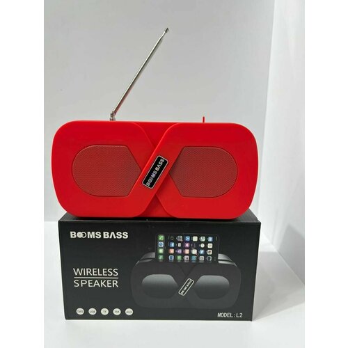 Bass-L2 беспроводной Bluetooth динамик с держателем телефона переносной громкий динамиккрасный 139000₽