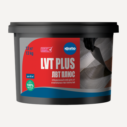 Изображение товара KESTO LVT - клей для кварцвиниловой плитки и напольных покрытий, ведро 4 кг