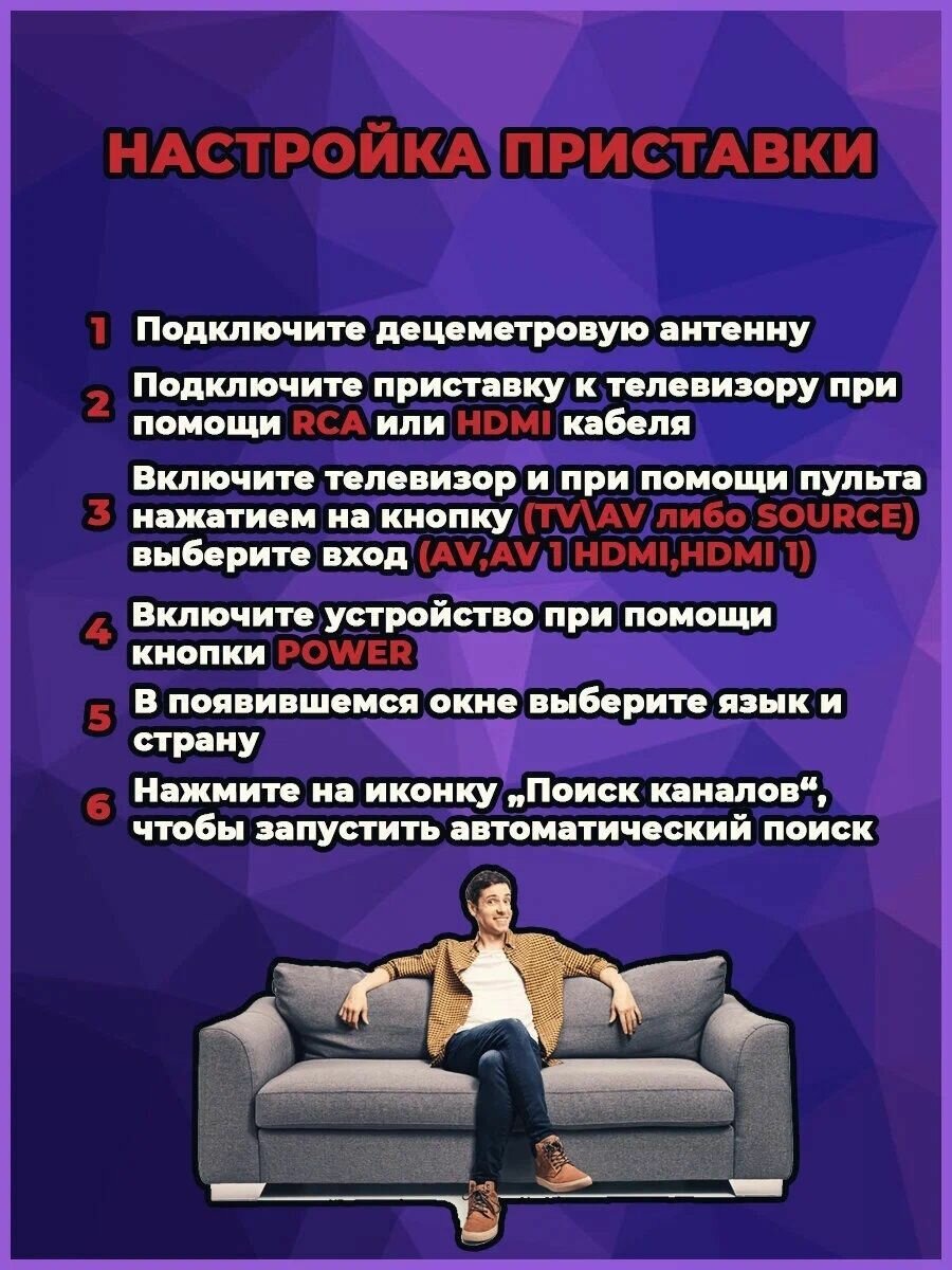 Приставка для цифрового ТВ ресивер